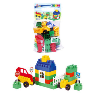 гр Конструктор №0 0328 (18) "Technok Toys", 44 деталі, в пакеті