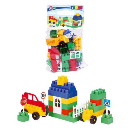 гр Конструктор №0 0328 (18) "Technok Toys", 44 деталі, в пакеті