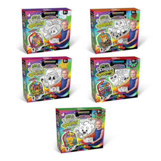гр Рюкзак-розмальовка "My Color BagPack" CBP-01-01,02,03,04,05 (5) "Danko Toys", у коробці