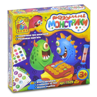 гр Настільна гра "Розумні монстрики" 7329 (12) "4FUN Game Club", у коробці