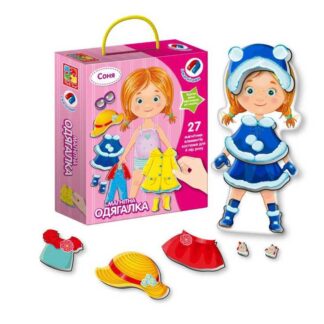 гр Гра настільна "Магнітна одягалка Соня" - VT 3702-07  (12) "Vladi Toys"