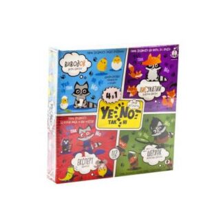 гр Карткова гра 4в1 "Yenot  ДаНетки" YEN-02-01U /УКР/ (10) "Danko Toys"