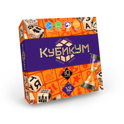 гр Розважальна гра "КубикУм" УКР.G-KU-01U (6) (УКР) "Danko Toys"