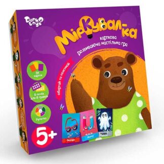 гр Настільна розвиваюча гра "Міркувал-ка" укр. GSO-01-01U (10) "Danko Toys"
