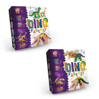 гр Набір для ліплення "Dino Fantasy" (6) DF-01-01U,02U УКР, "Danko Toys"