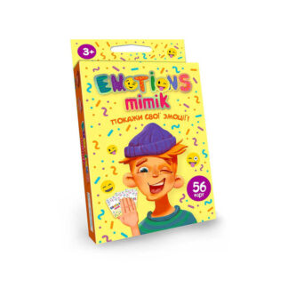 гр Карткова гра "Emotions Mimik" EM-01-01U (32) (УКР) "Danko Toys"
