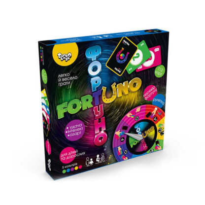 гр Розвиваюча настільна гра "ФортУно" велика (укр) UF-02-01U (10) Danko Toys