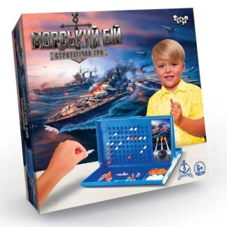 гр Настільна розважальна гра "Морський бій" УКР. G-MB-01U (10) "Danko Toys"