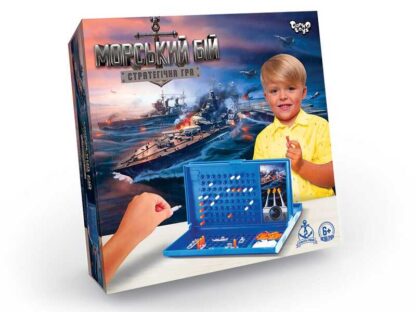 гр Настільна розважальна гра "Морський бій" УКР. G-MB-01U (10) "Danko Toys"