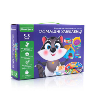 гр Гра настільна "Фінансики. Домашні улюбленці" VT2312-07 укр (6)  "Vladi Toys"