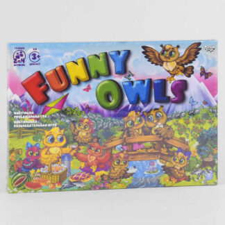 гр Настільна гра "Funny Owls" DTG98 (20) "Danko Toys", ОПИС УКР/РОС. МОВАМИ
