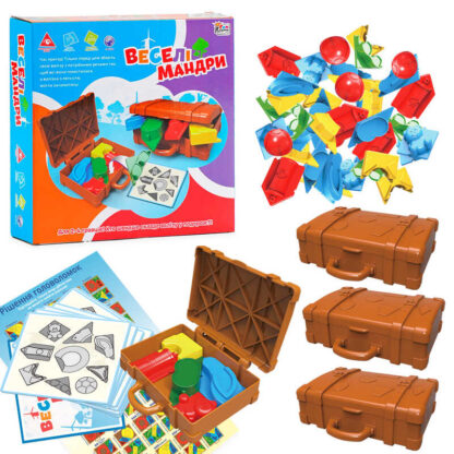 гр Развивающая игра UKВ-В 0044 "Веселі мандри" (12) "4FUN Game Club"