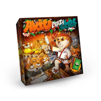 гр Настільна гра "Akita Crazy Chef" G-ACC-01-01 (10) "Danko Toys", ОПИС УКР/РОС. МОВАМИ