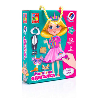 гр Гра настільна "Магнітна одягалка. Family look" - VT 3702-21 /укр/ (12) "Vladi Toys"