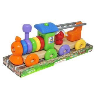 гр Іграшка розвиваюча "Funny train" 39771 (6) "Tigres", 23 елементи, в сітці