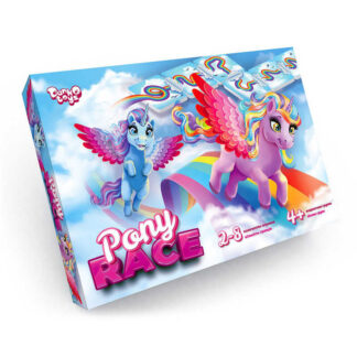 гр Настільна розважальна гра "Pony Race" G-PR-01-01 (10) "Danko Toys", ОПИС УКР/РОС. МОВАМИ