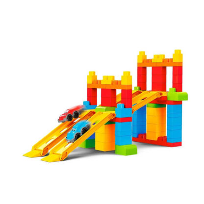 гр Конструктор 6825 (3) "Technok Toys" 90 деталей, 2 машинки, в коробке