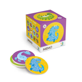 гр Гра настільна міні Мемо "Дінозаври" 300142 (54) "Dodo"