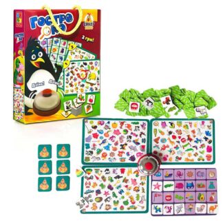 гр Игра со звонком "Гостре око" (укр)  VT8010-03 (14) "Vladi Toys"