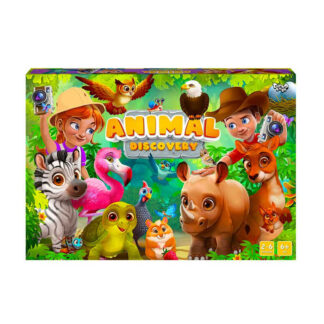гр Настільна розважальна гра "Animal Discovery" G-AD-01-01U УКР. (10) "Danko Toys"