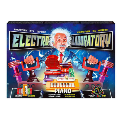 гр Електронний конструктор "Electro Laboratory. Piano" Elab-01-02 (5) "Danko Toys", у коробці