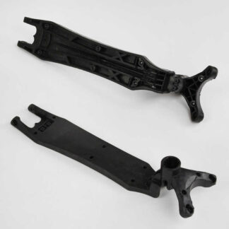 Нейлоновая платформа для самоката MAXI ND - 0084/113 (84) “Best Scooter”, цвет - черный, длина - 53.5см, ширина - 13см