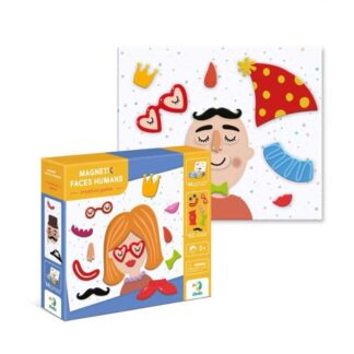 гр Настільна магнітна гра "Магнітні обличчя" (3-4 роки) Mon Puzzle Лица 200208 (10) 62 деталі "Dodo"
