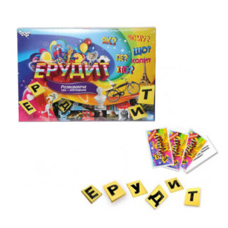 гр Гра мала наст. "Ерудит" укр. DTG26-U (20) "Danko Toys"