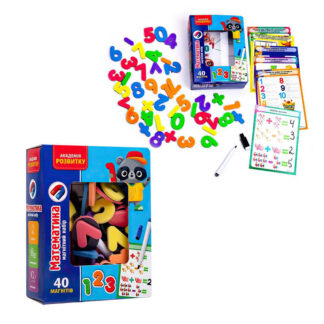 гр Гра настільна "Магнітний набір. Математика" (укр) - VT5411-16 (12) "Vladi Toys"