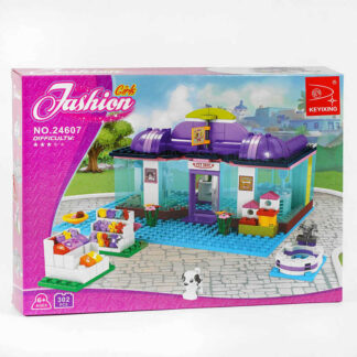 Конструктор AUSINI 24607 (12/2) 302 деталі, “Fashion Girls”, зоомагазин, у коробці