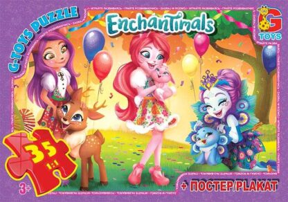 гр Пазли 35 ел. "G Toys" "Enchantimals" EA 212 (62) +постер