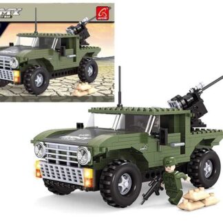 Конструктор AUSINI 22508 (24/2) "Військова техніка", 303 елемента, у коробці