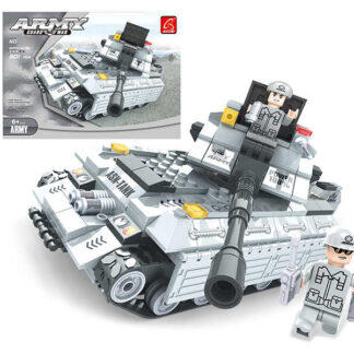 Конструктор AUSINI 22601 (24/2) "Танк", 305 елементів, у коробці