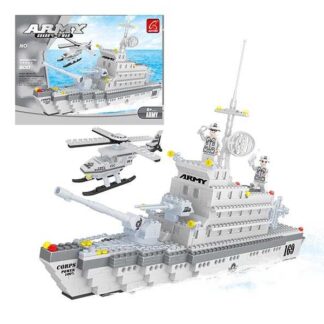 Конструктор AUSINI 22802 (12/2) "Морський флот", 606 деталей, у коробці
