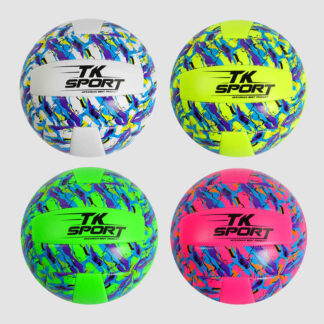 М`яч волейбольний С 54987 (60) "TK Sport" 4 види, матеріал м`який PVC, вага 260-280 грамів