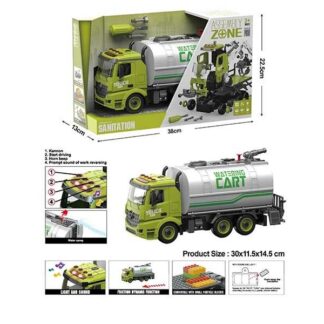 Спецтехніка YW 9072 C (24/2) звуки, підсвічування, конструктор, інерція, помпова подача води, викрутка, рухомі деталі, в коробці