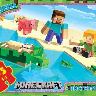гр Пазли 35 ел. "G Toys" "MINECRAFT" MC 791 (62) + постер