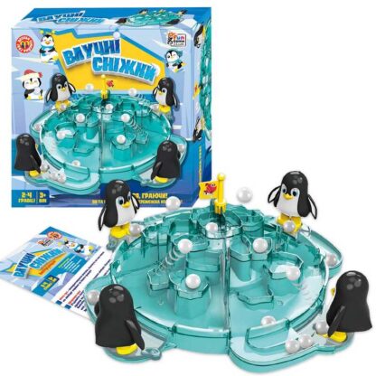 гр Настільна гра "Влучні Сніжки" 32193 (12) "4FUN Game Club", в коробці