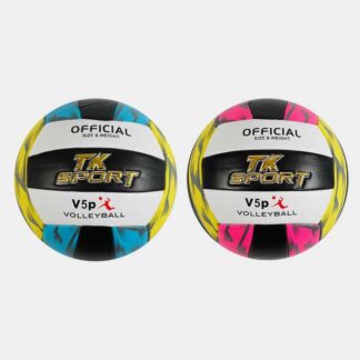 М`яч волейбольний C 60987 (60) "TK Sport" 2 види, матеріал м`який PVC, вага 280-300 грамм, розмір №5