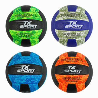 М`яч волейбольний M 48554 (60)  "TK Sport", 4 види, 280-300 грам, матеріал м`який PVC, ВИДАЄТЬСЯ ТІЛЬКИ МІКС ВИДІВ