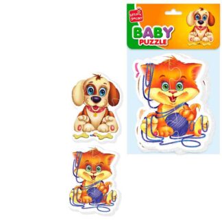 гр Магнітні бейбі пазли "Домашні улюбленці" VT3208-19 (50) "Vladi Toys"