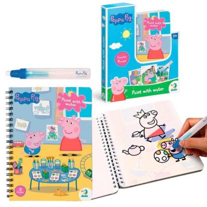 гр Водна розмальовка «Peppa Pig» 200443 (30) "DoDo", 8 сторінок, маркер, в коробці