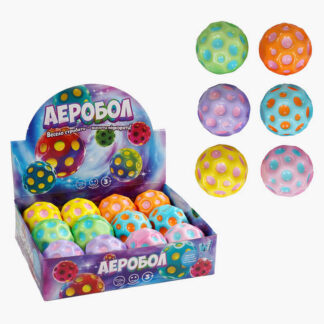 М`яч "Гравіті бол" C 66783 (32) "WToys", ЦІНА ЗА 12 ШТУК В БЛОЦІ, діаметр - 6 см, в коробці