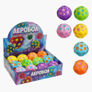 М`яч "Гравіті бол" C 66786 (32) "WToys", ЦІНА ЗА 12 ШТУК В БЛОЦІ, діаметр -7 см, в коробці