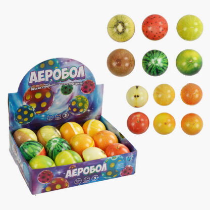 М`яч "Гравіті бол" C 66790 (32) "WToys", ЦІНА ЗА 12 ШТУК В БЛОЦІ, діаметр -7 см, в коробці