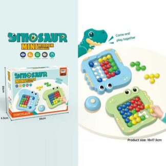 Логічна гра 1138 (72/2) 2 платформи, кольорові кульки, настільний дзвіночок, в коробці