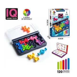 Логічна гра IQ 18 (144) 120 рівнів, інструкція, в коробці