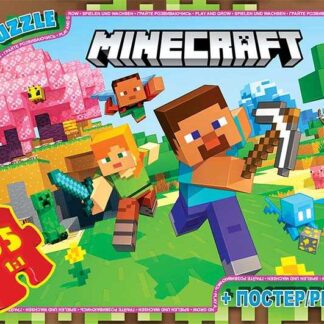 гр Пазли 35 ел. "G-Toys" "MINECRAFT" MC 797 (62) + постер