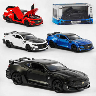Машина металлопластик LF - 77123 (72/2) "Авто Експерт", 4 цвета, 1:32, свет, звук, инерция, открываются двери, багажник, капот, в коробке