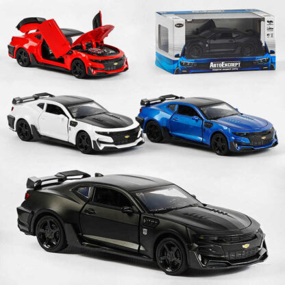 Машина металлопластик LF - 77123 (72/2) "Авто Експерт", 4 цвета, 1:32, свет, звук, инерция, открываются двери, багажник, капот, в коробке